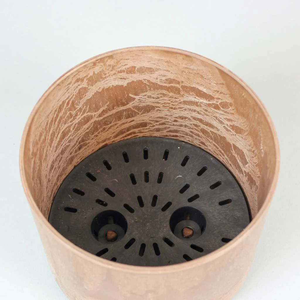 Brown Plant Pots 'Urban Jungle' With Self-Drainage System - Image 4