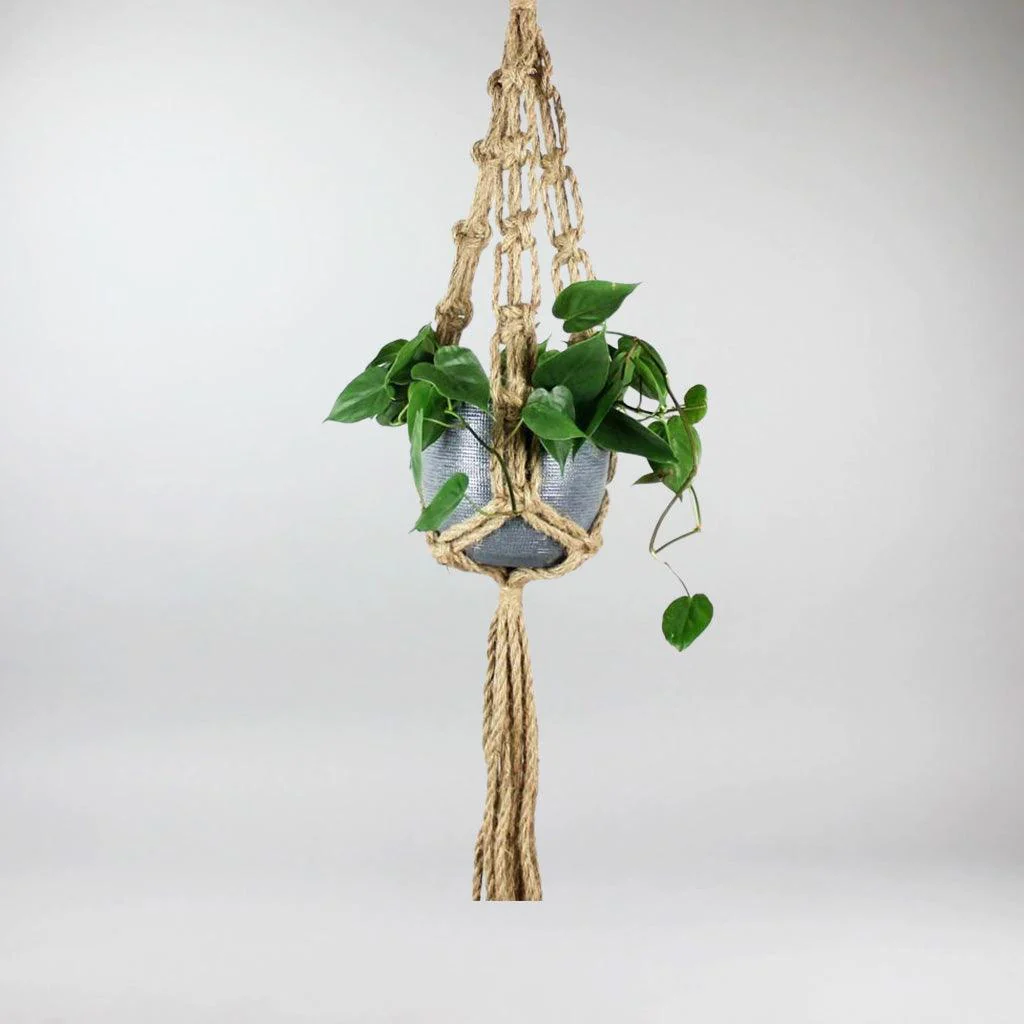 Macrame Plant Hanger 'Bohemian' - Image 6