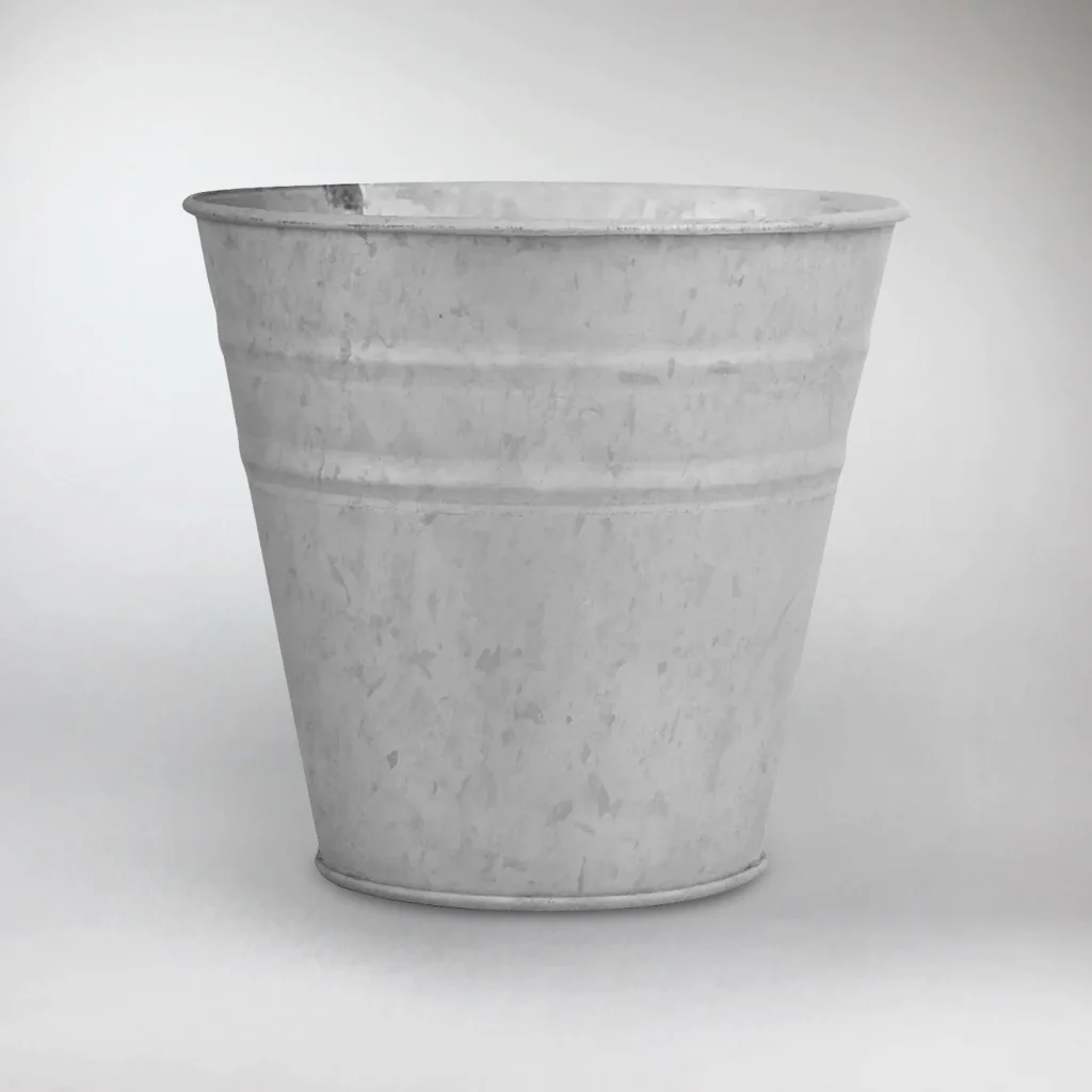 Old Zinc Pot - Image 3