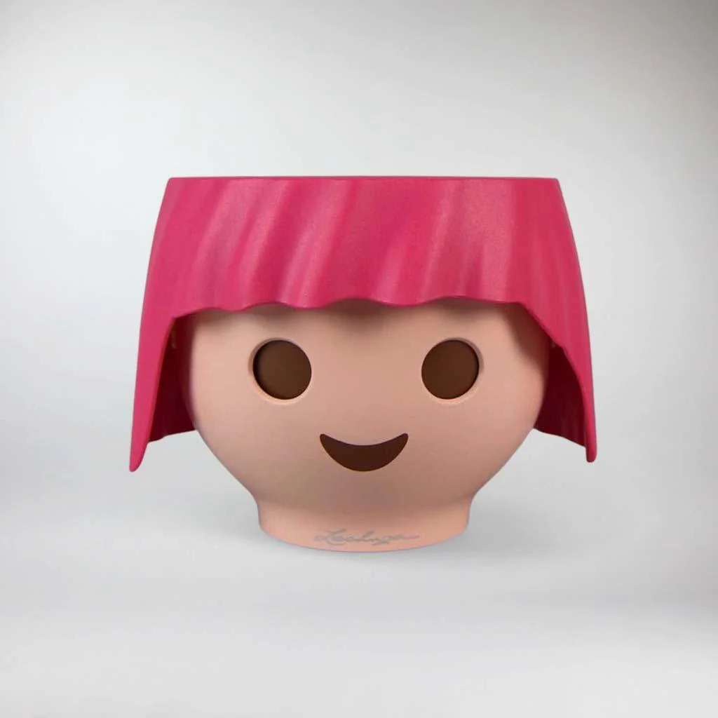 Self-watering Pot 'Playmobil' - 12 cm Different Colours | Playmobil Pot Collection - Image 6